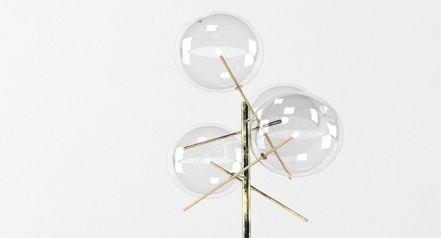 Bolle Terra Floorstanding Lamp 3D model_1