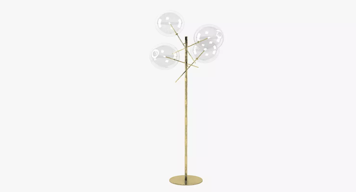 Bolle Terra Floorstanding Lamp 3D model_0