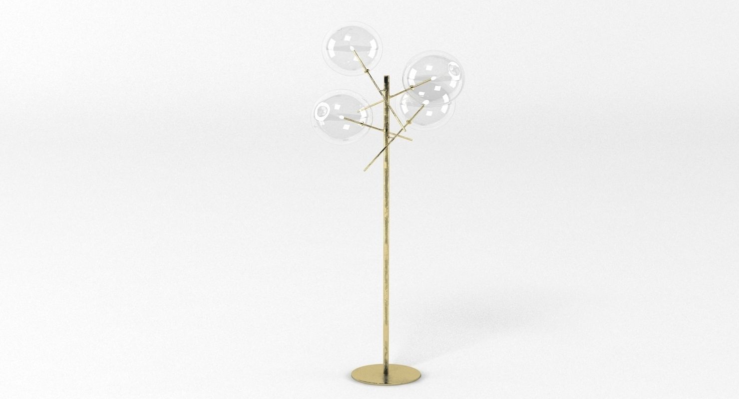Bolle Terra Floorstanding Lamp 3D model_4
