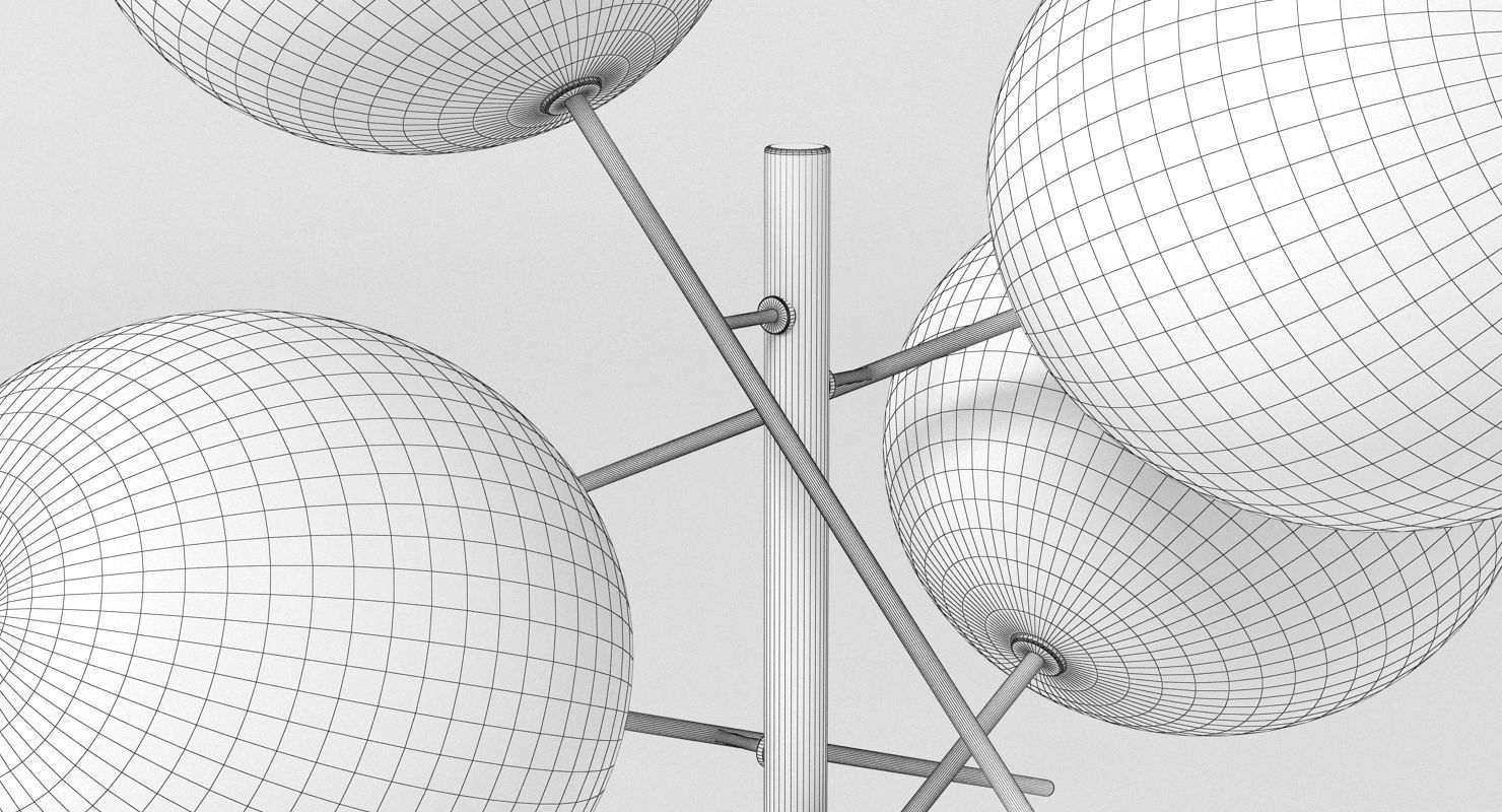 Bolle Terra Floorstanding Lamp 3D model_8