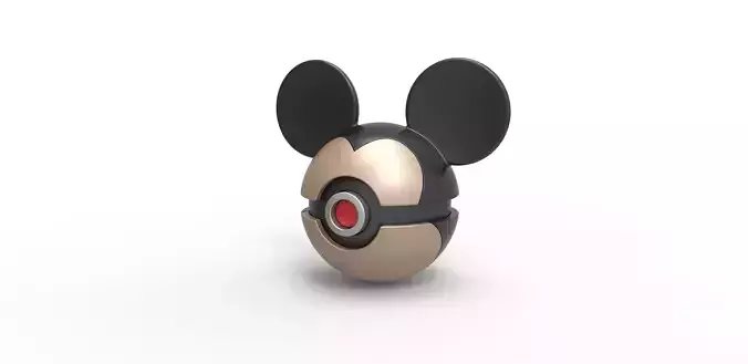 Mickey Mouse orb 3D print model