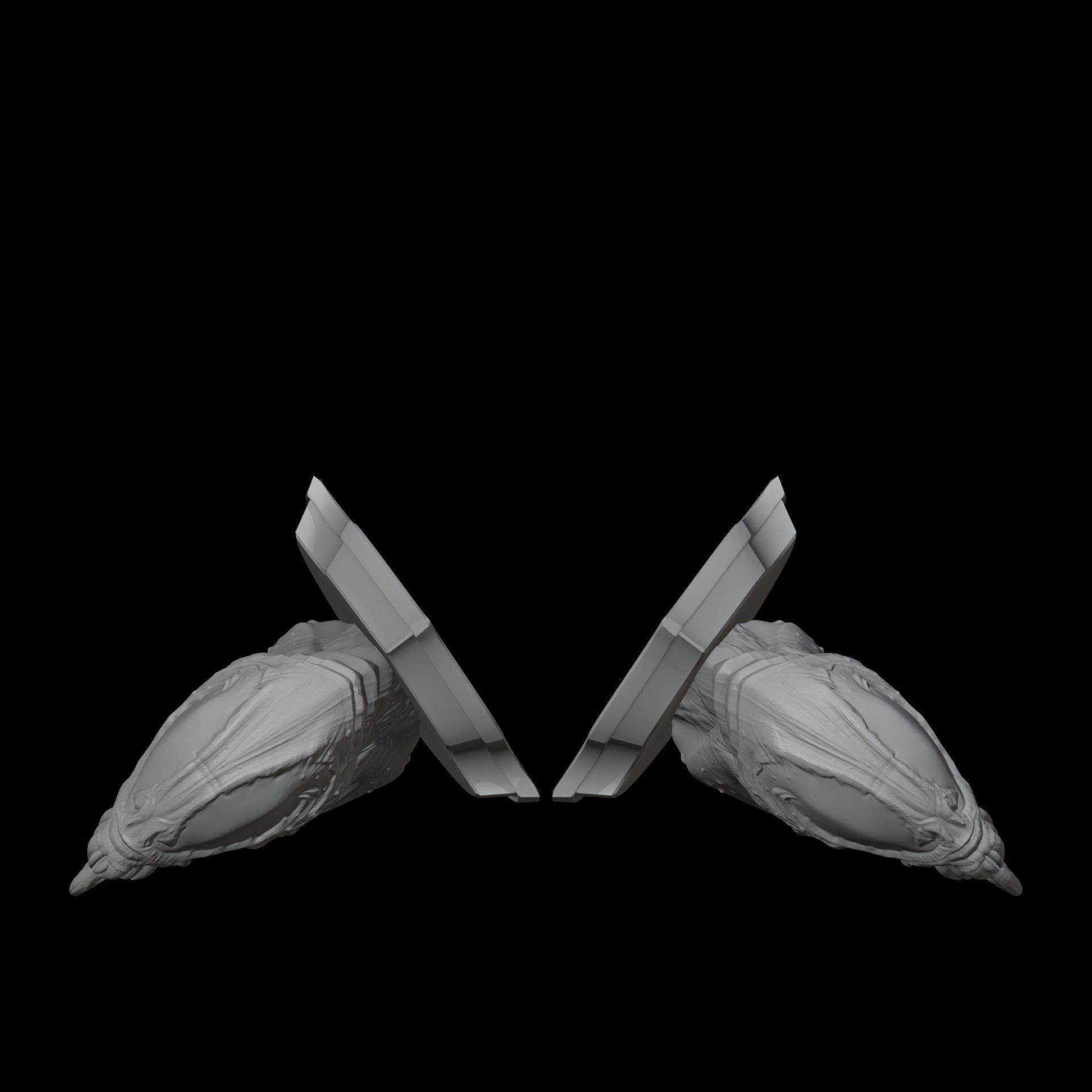 Marvel Venom Head Hunting Trophy Printable STL 3D print model_4