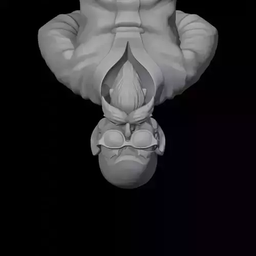 DragonBall Master Roshi Printable STL
