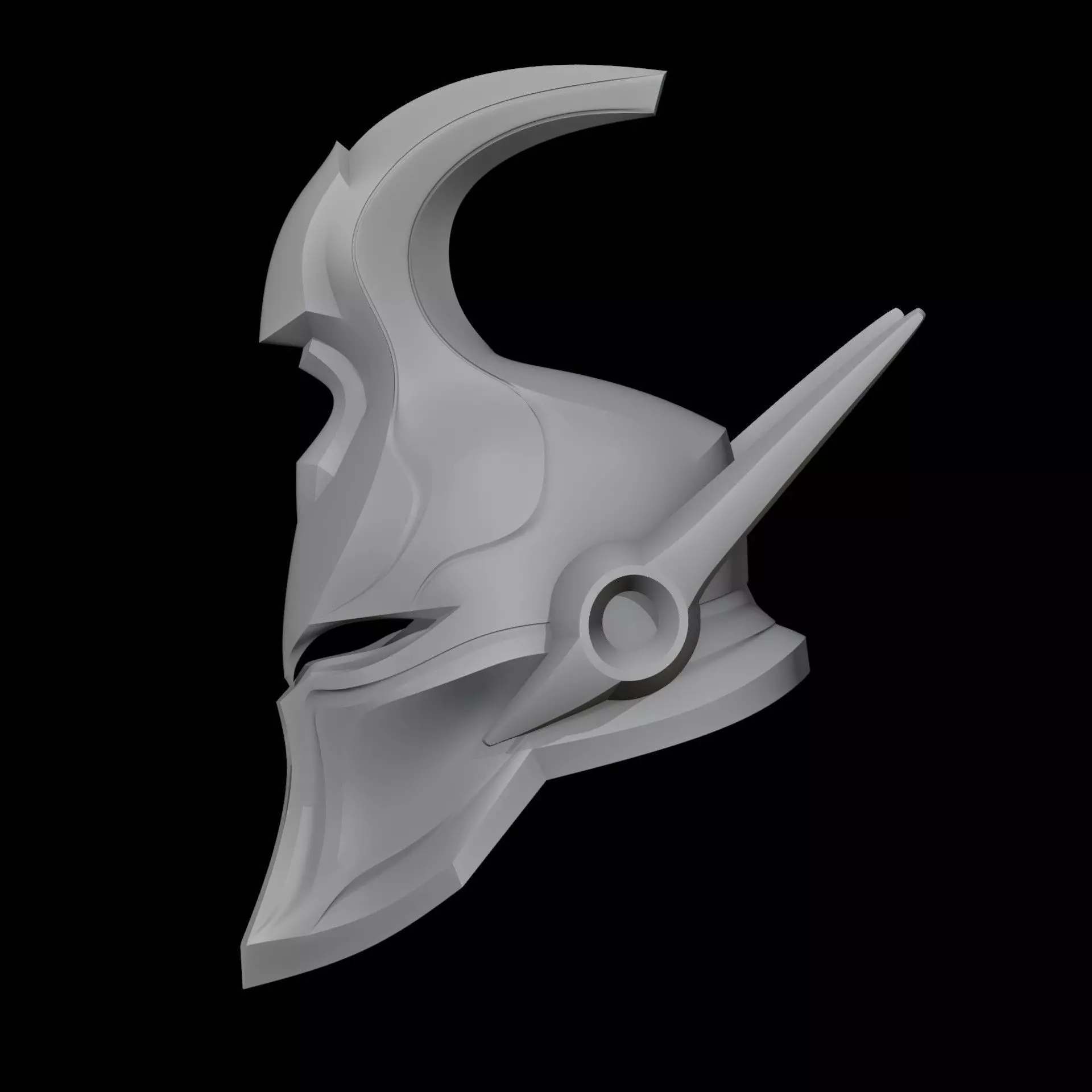 Leage of Legends Pantheon Helmet Printable STL 3D print model_0