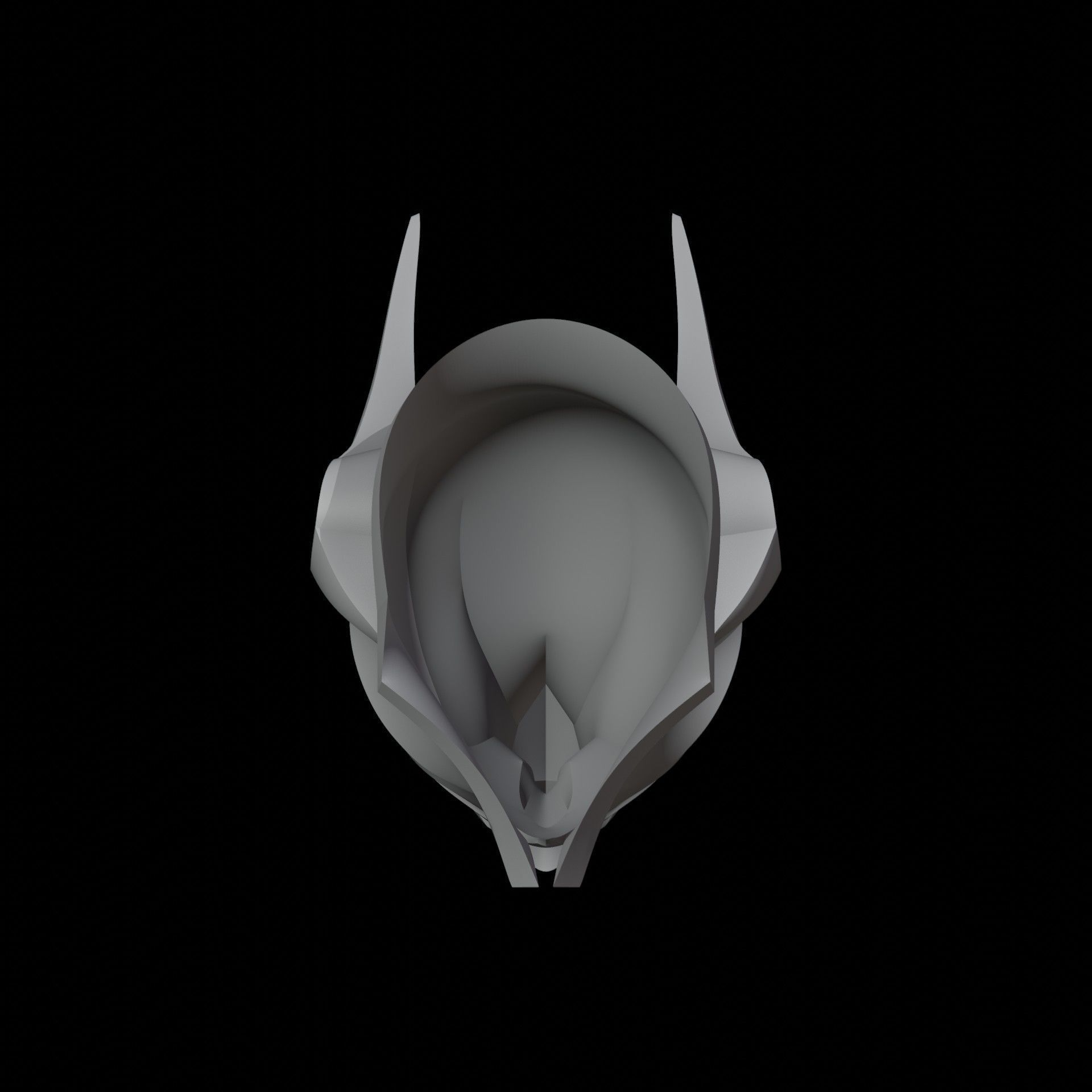 Leage of Legends Pantheon Helmet Printable STL 3D print model_3