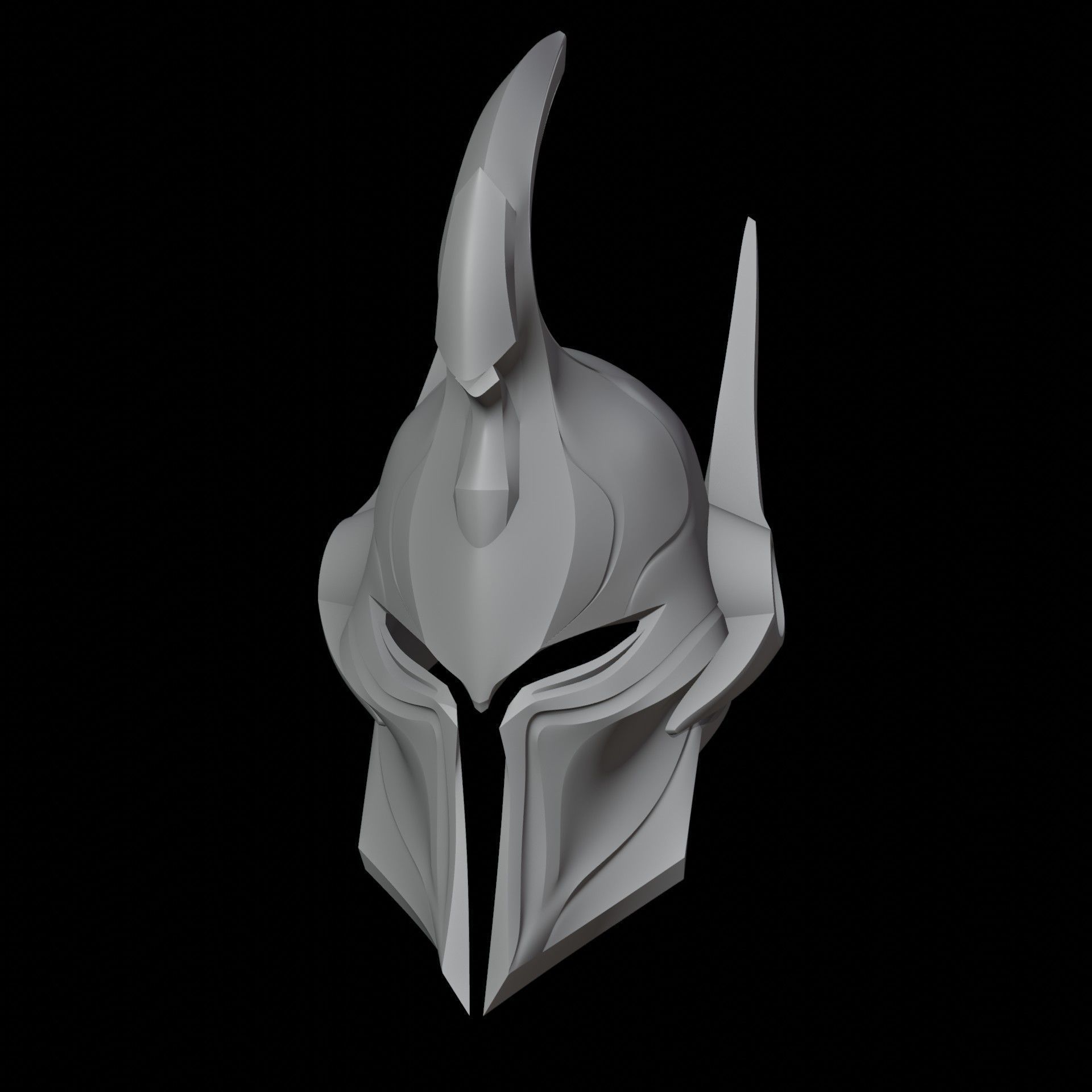 Leage of Legends Pantheon Helmet Printable STL 3D print model_2