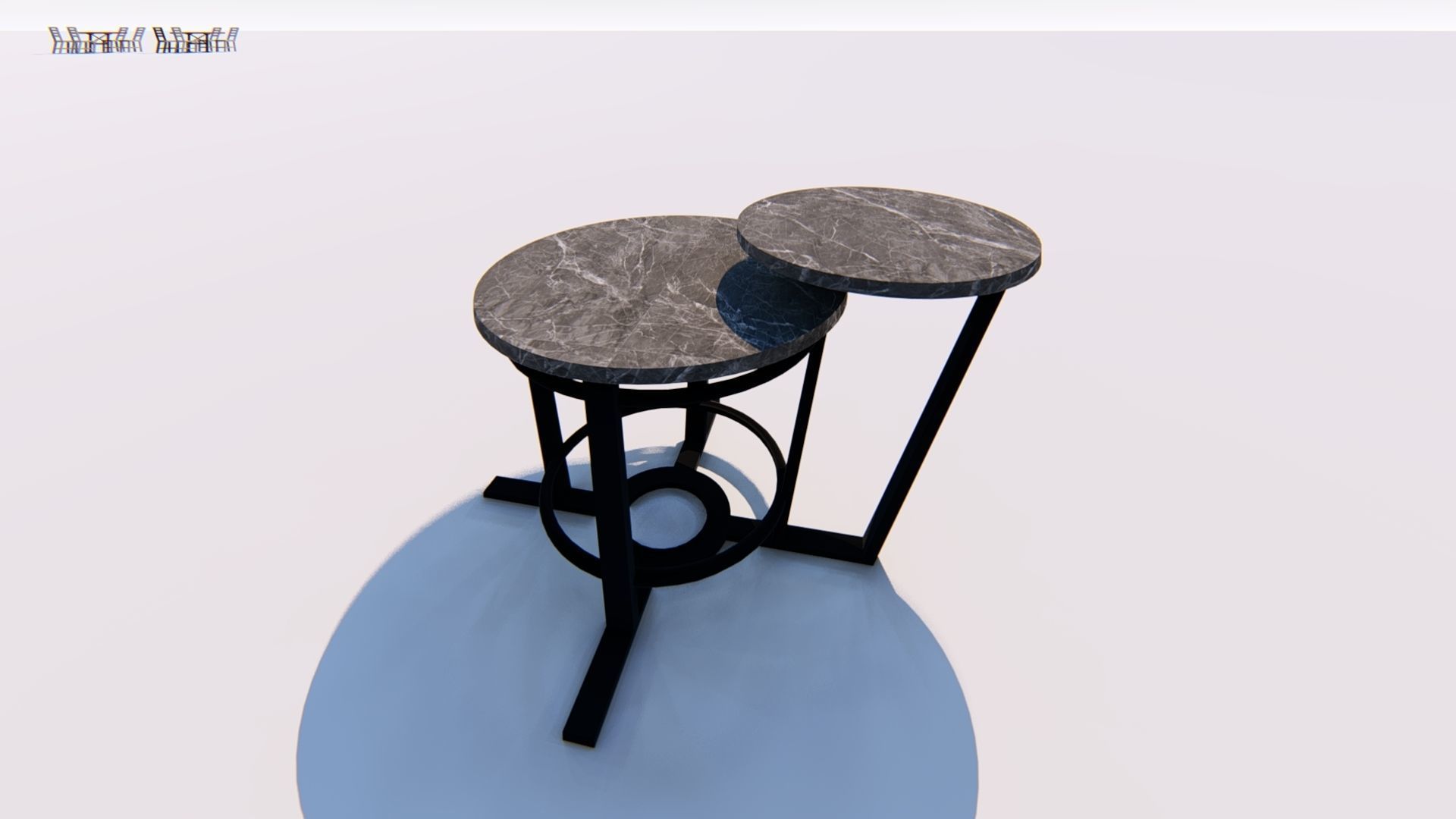 Center Table 3D model_2