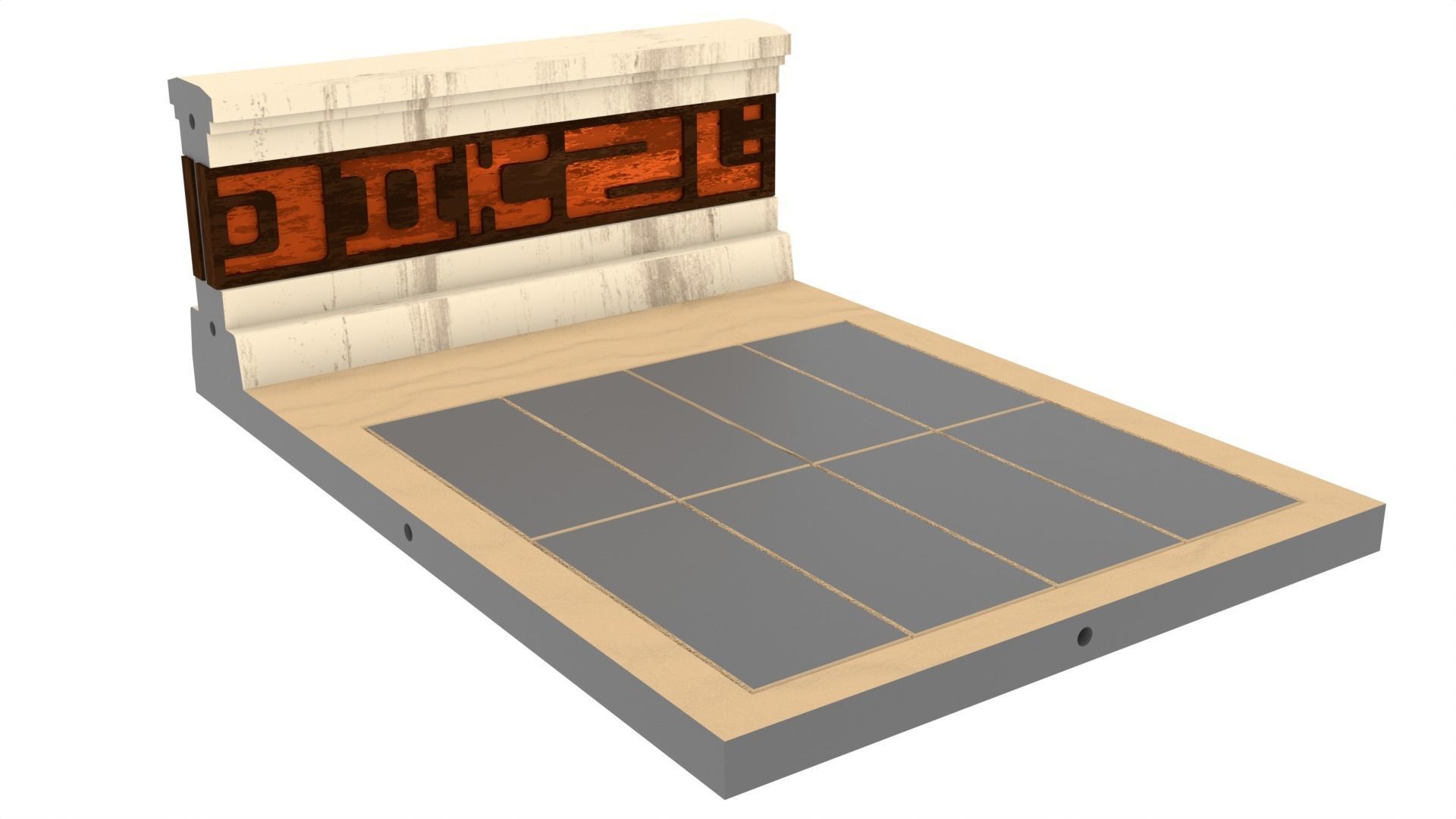 Ralph McQuarries Bazaar - Set 1 - Bridge 1-6 scale Free 3D print model_2