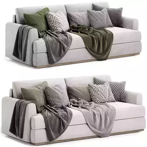 NIXON Fabric Sofa 3D model