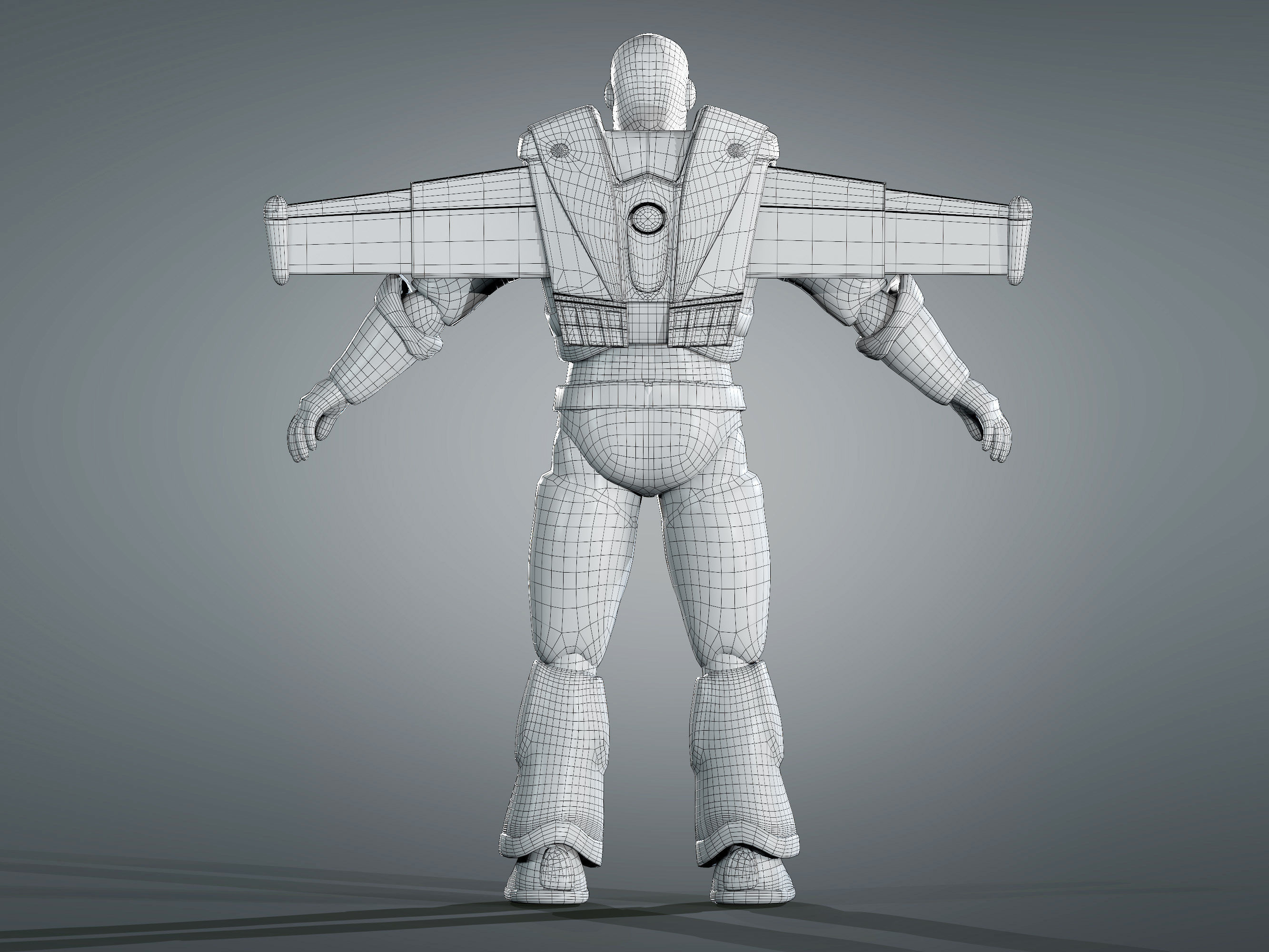Buzz Lightyear From Movie Low-poly 3D model_10