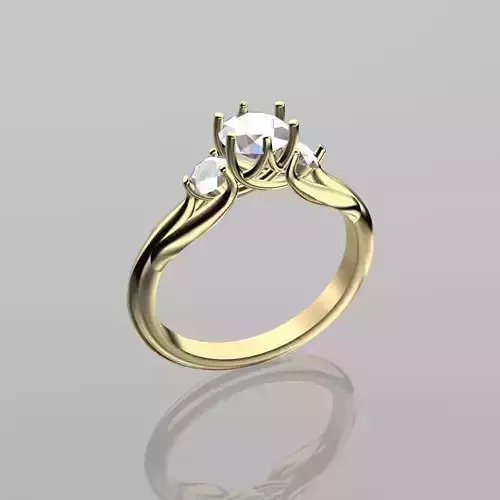 Diamon Ring 3D print model