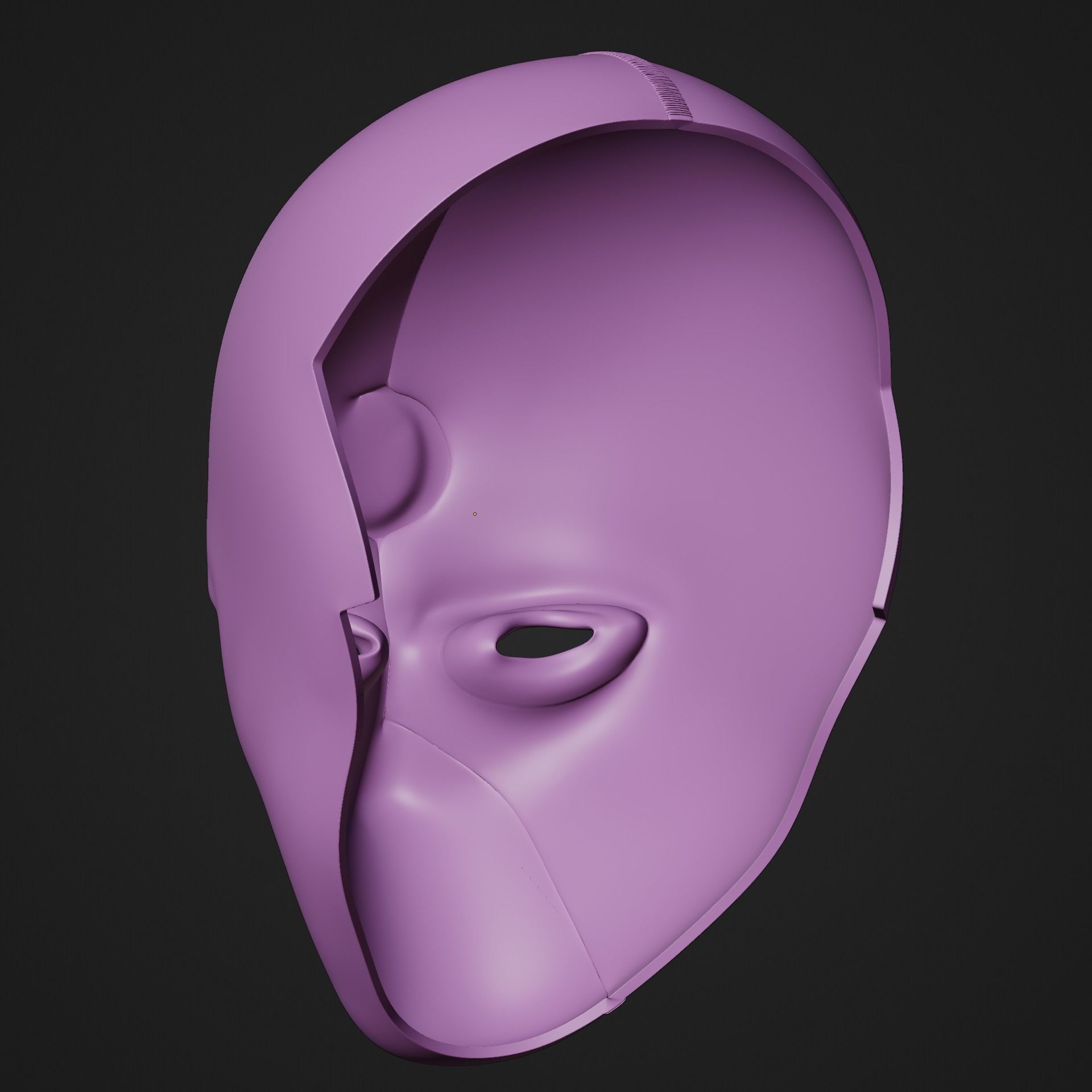Mr Knight Inspired Mask 3D print model_17