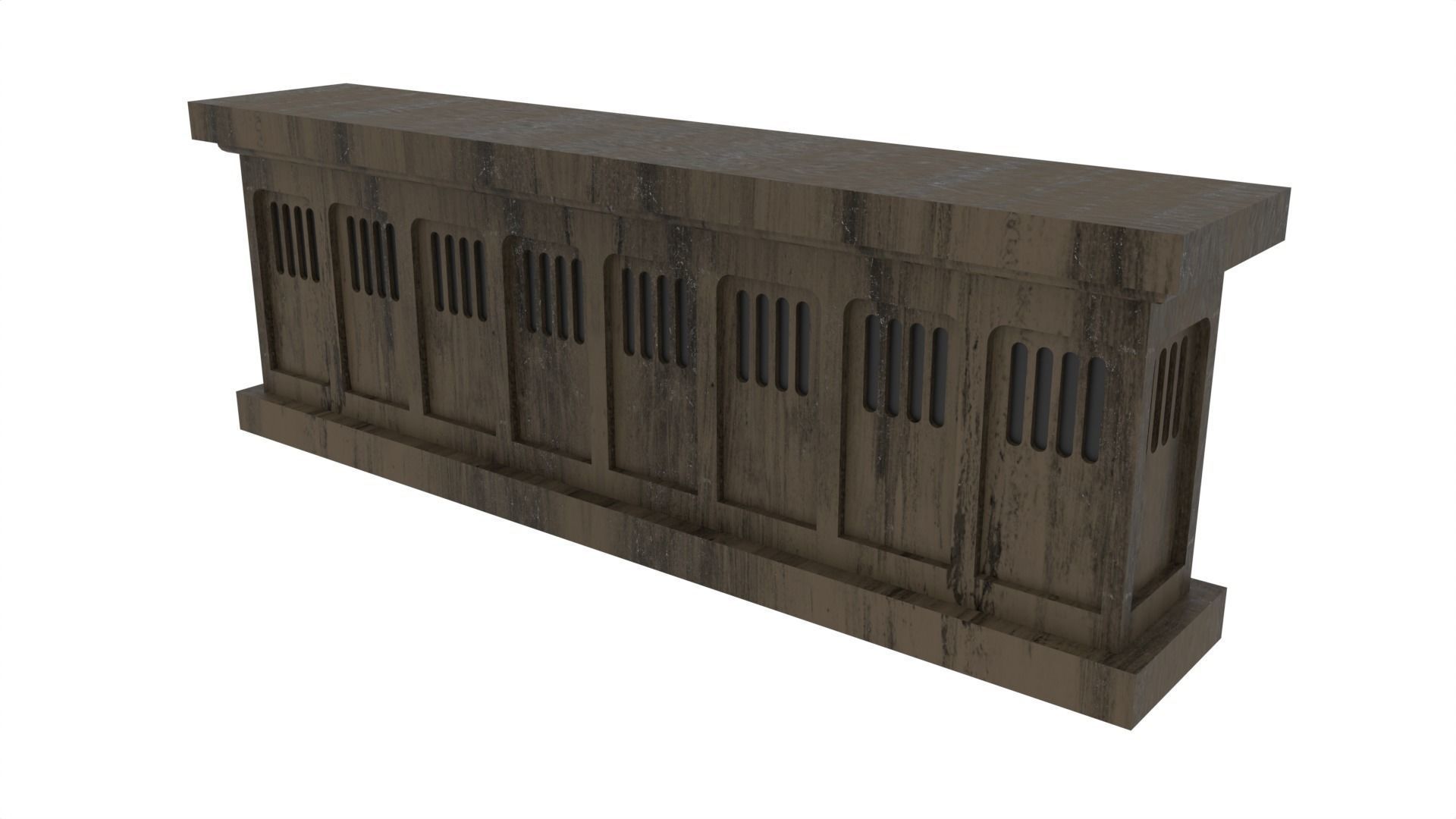 Ralph McQuarries Bazaar  - Set 2 - Shops 1-12 scale 3D print model_16