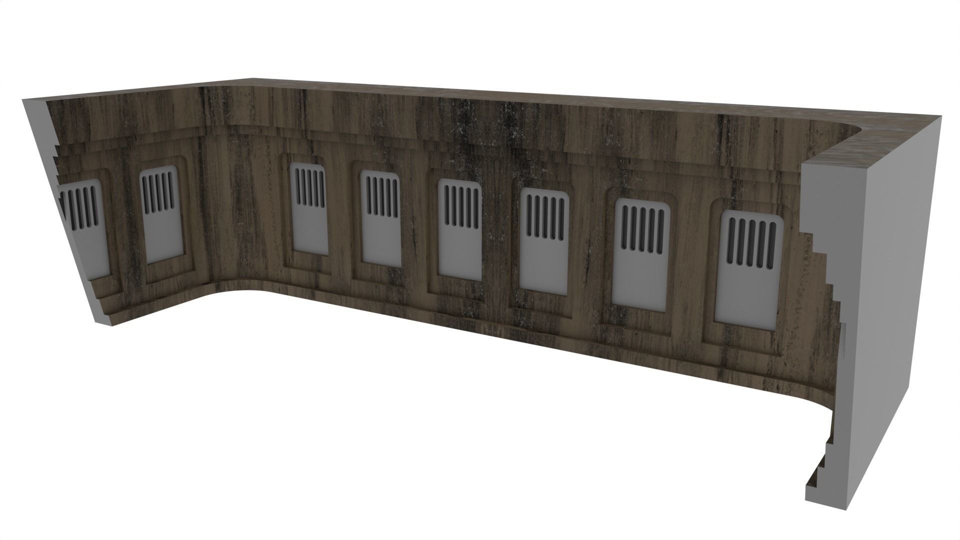 Ralph McQuarries Bazaar  - Set 2 - Shops 1-12 scale 3D print model_17