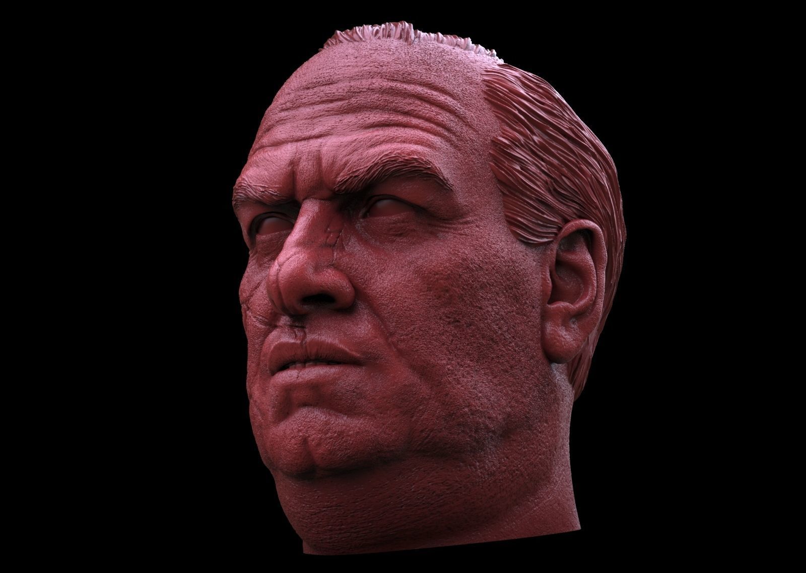 Penguin -Colin Farrell Head  3D print model_1