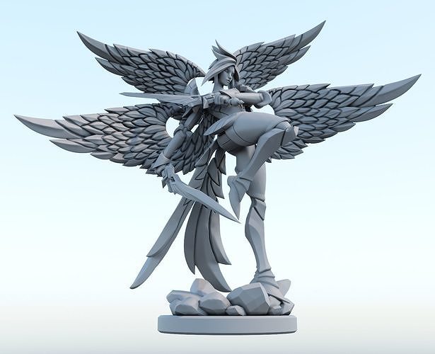 kayle League of Legends 3D print model 3D print model