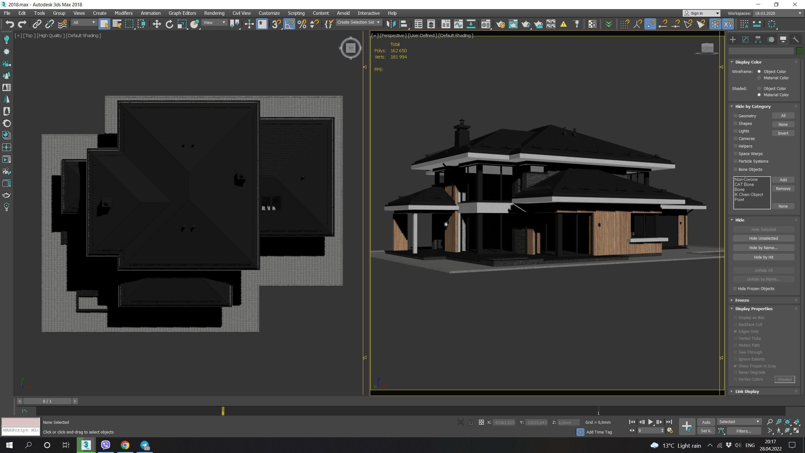 Modern house 13 3D model_5