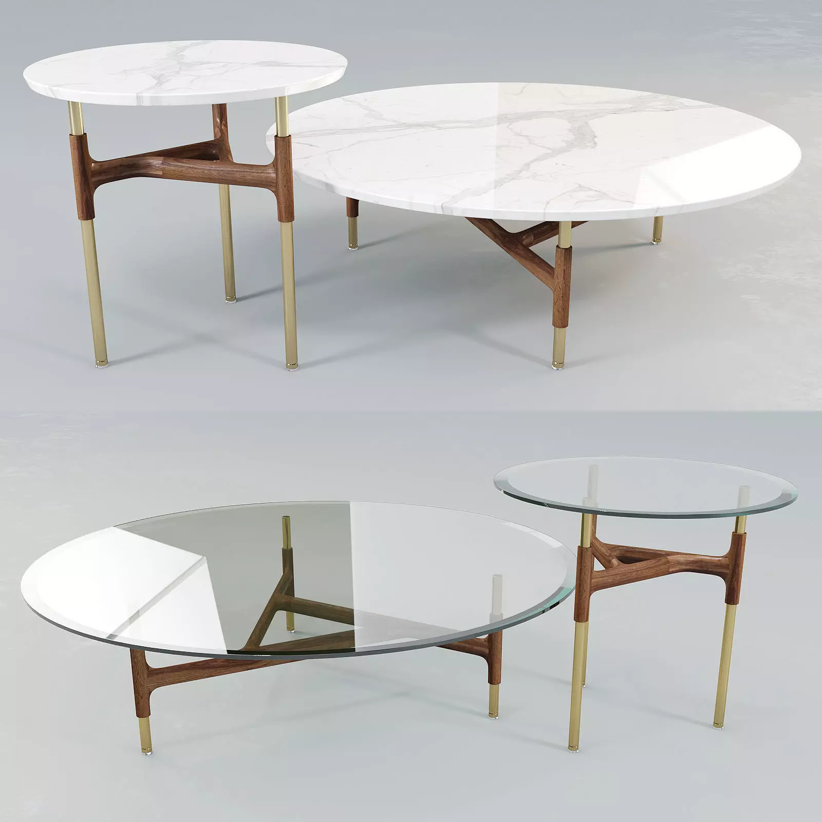 Porada Joint - Coffee Tables 3D model_0