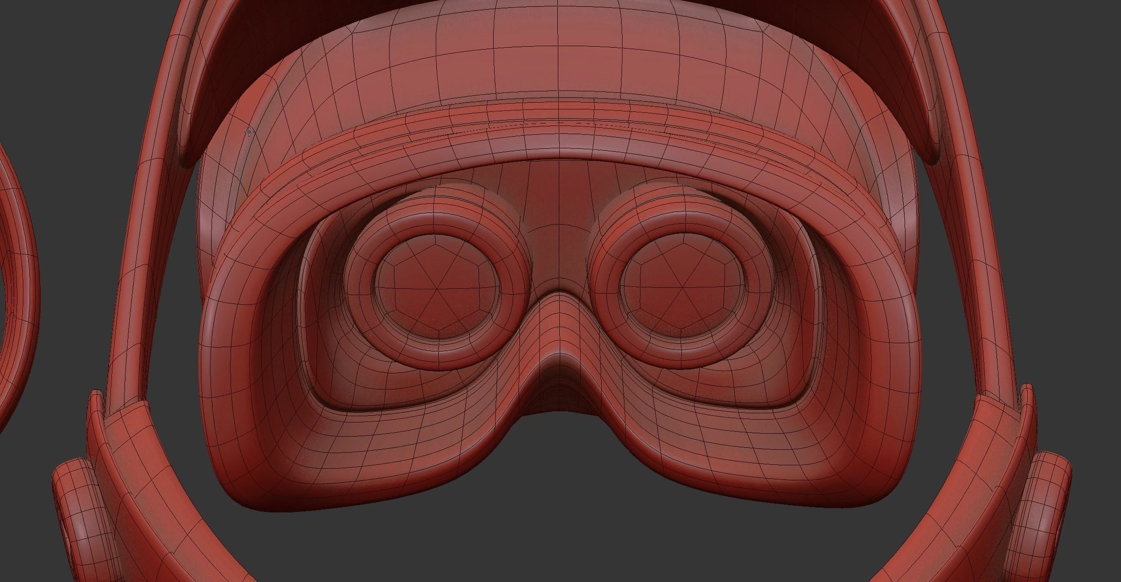 Sony Playstation VR2 Headset 3D model_13