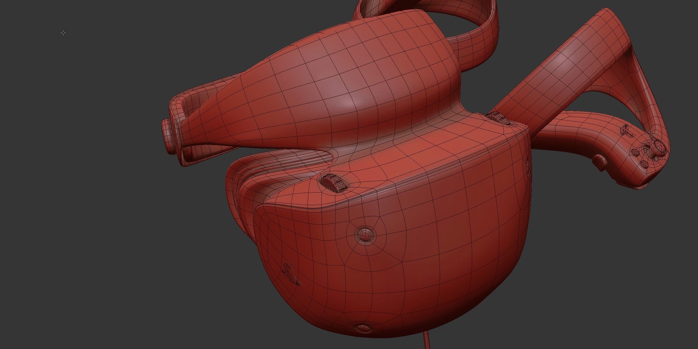 Sony Playstation VR2 Headset 3D model_15