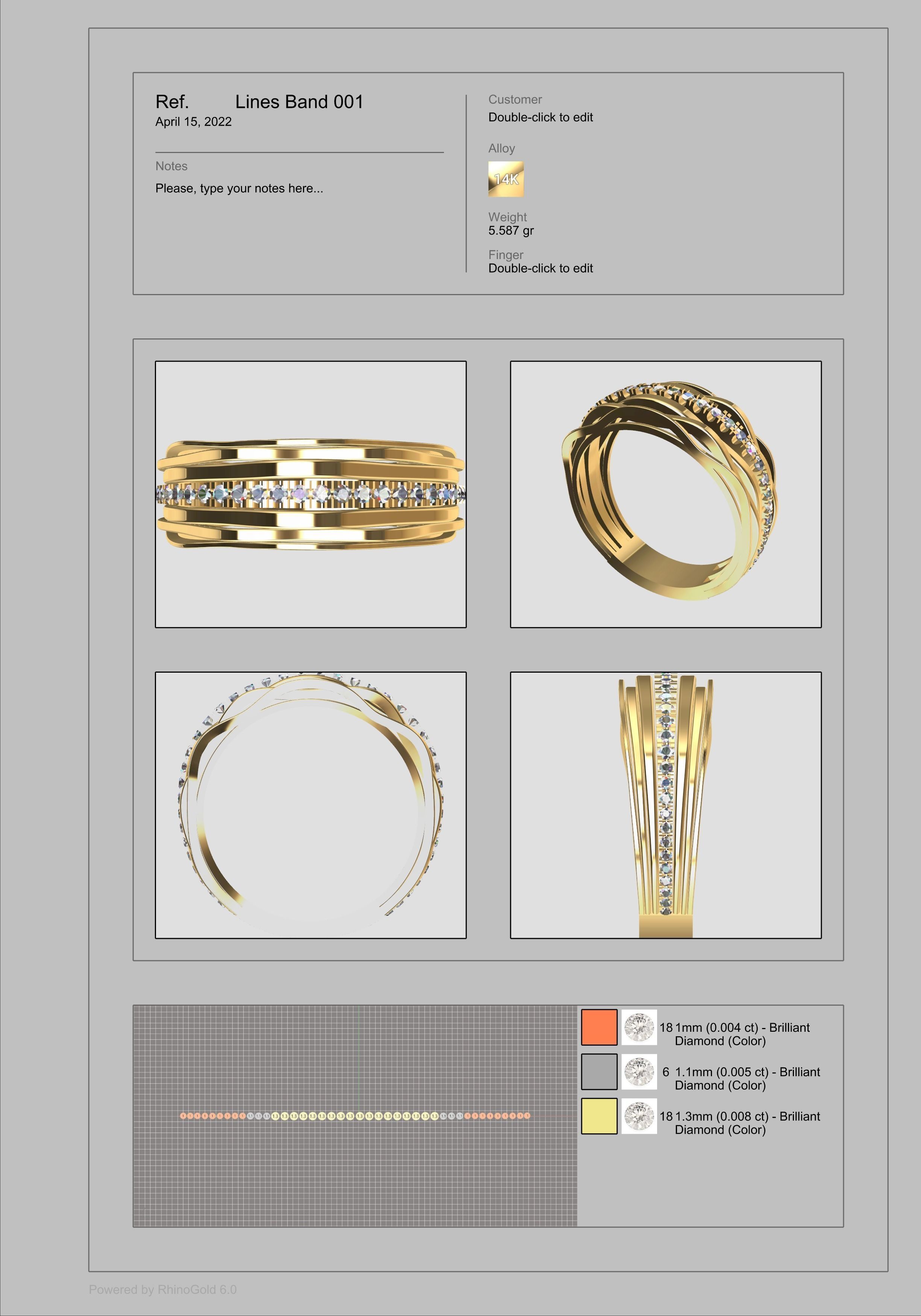 Layer Ring 3D print model_1