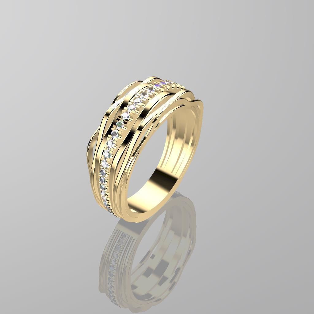 Layer Ring 3D print model_2