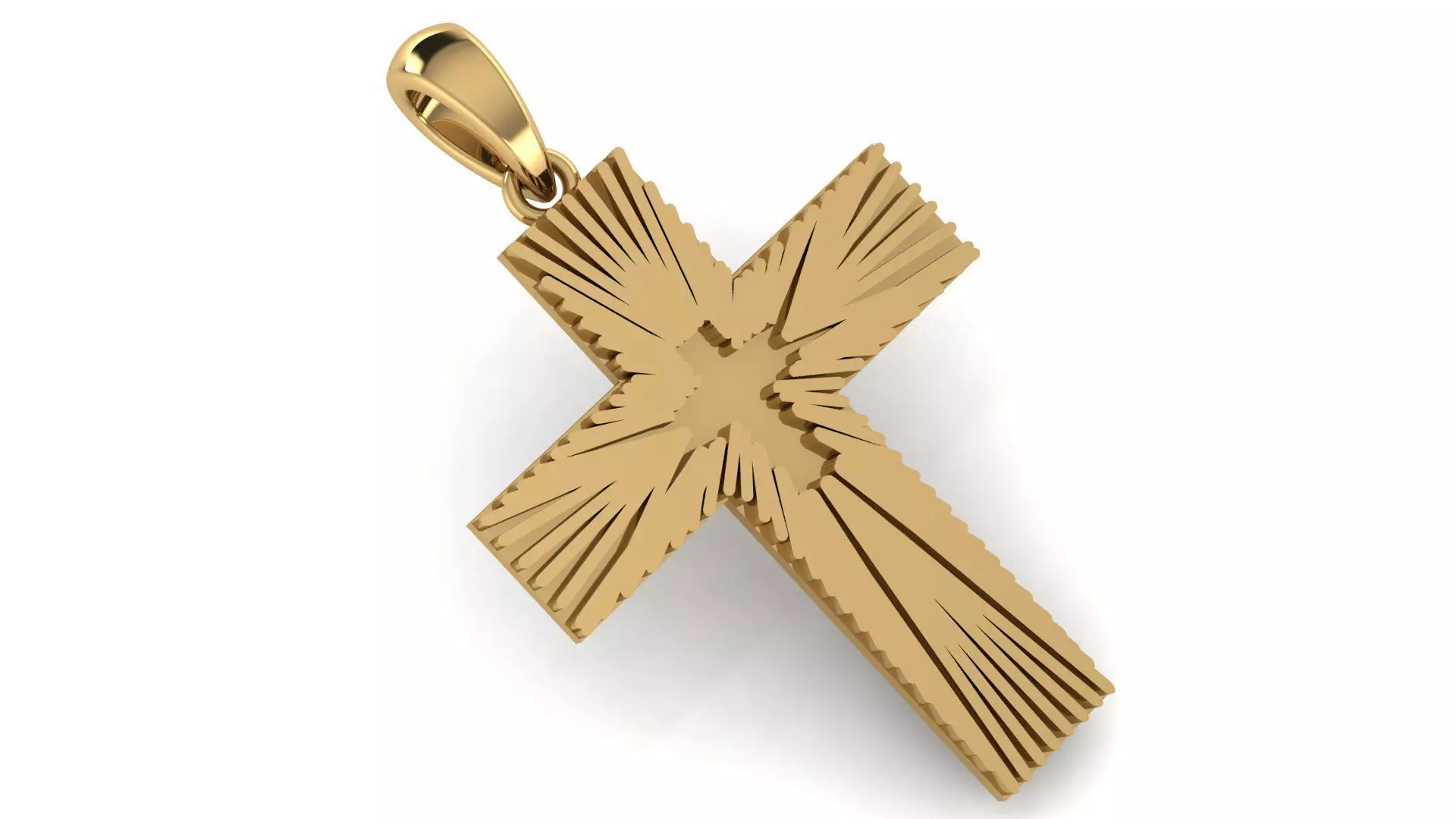 CROSS PENDANT CR63 3D print model_0