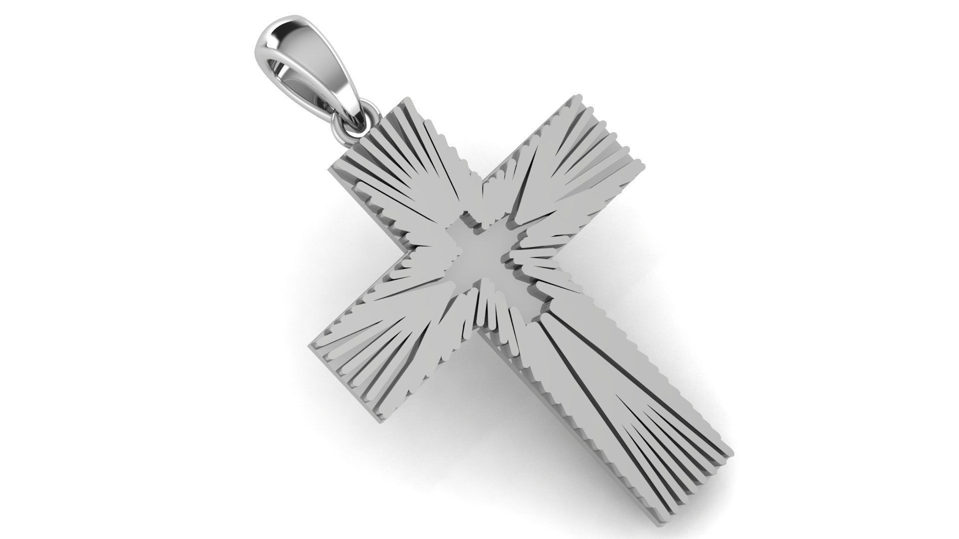 CROSS PENDANT CR63 3D print model_2