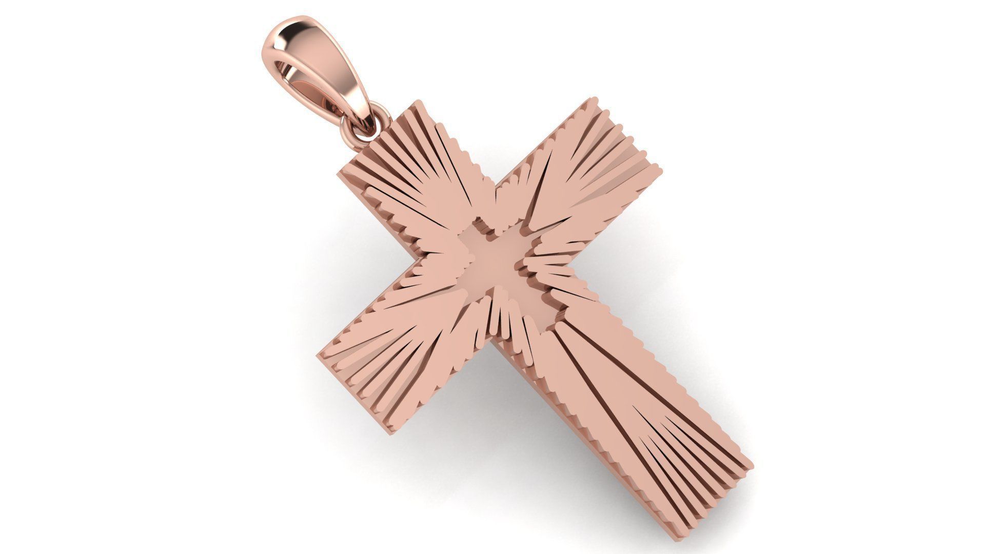 CROSS PENDANT CR63 3D print model_1