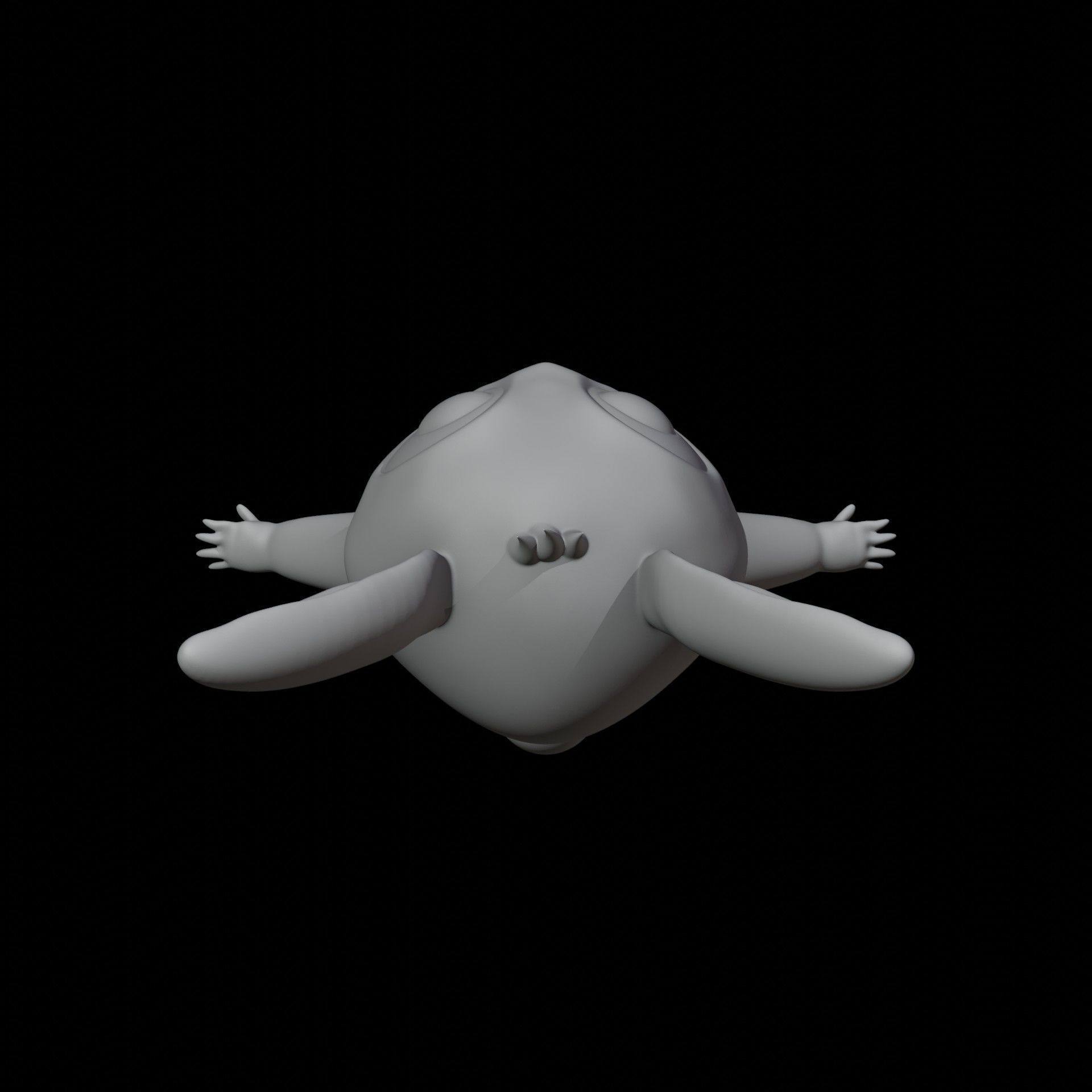 Bing Bunny Printable Sculpt 3D print model_4