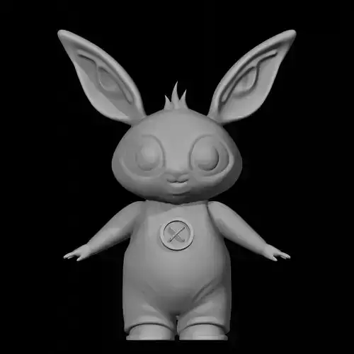 Bing Bunny Printable Sculpt