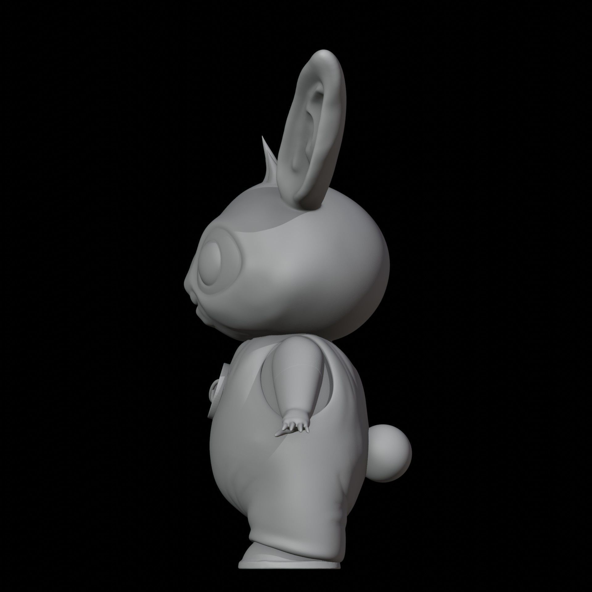Bing Bunny Printable Sculpt 3D print model_2
