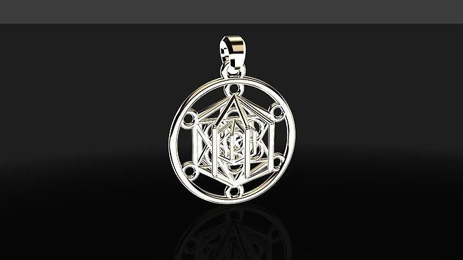 Metatron cube 3D print model
