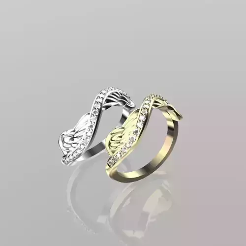 Wing Ring 3D print model