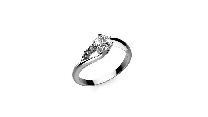Diamond Solitaire Ring