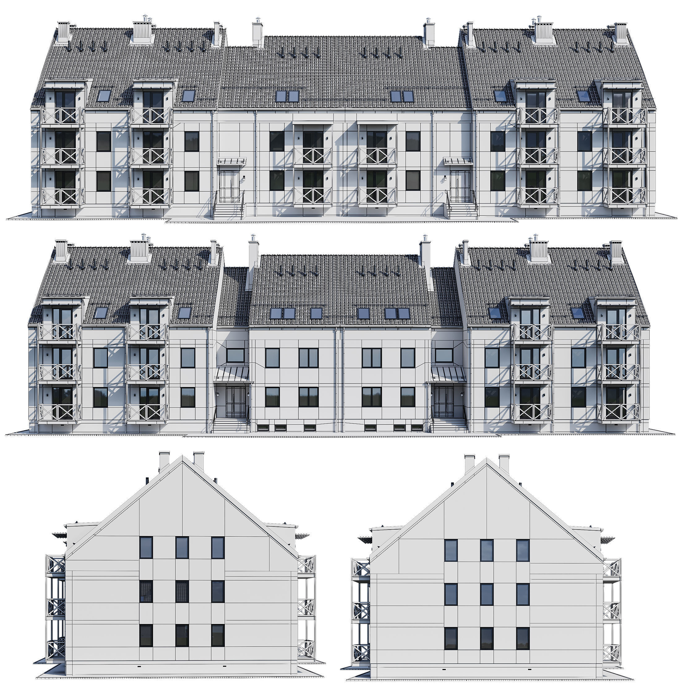 Modern house 16 3D model_15