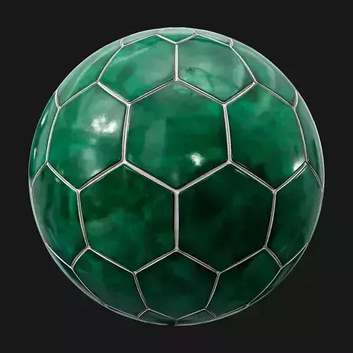 Ceramic Hexagon Tiles 01 PBR Material