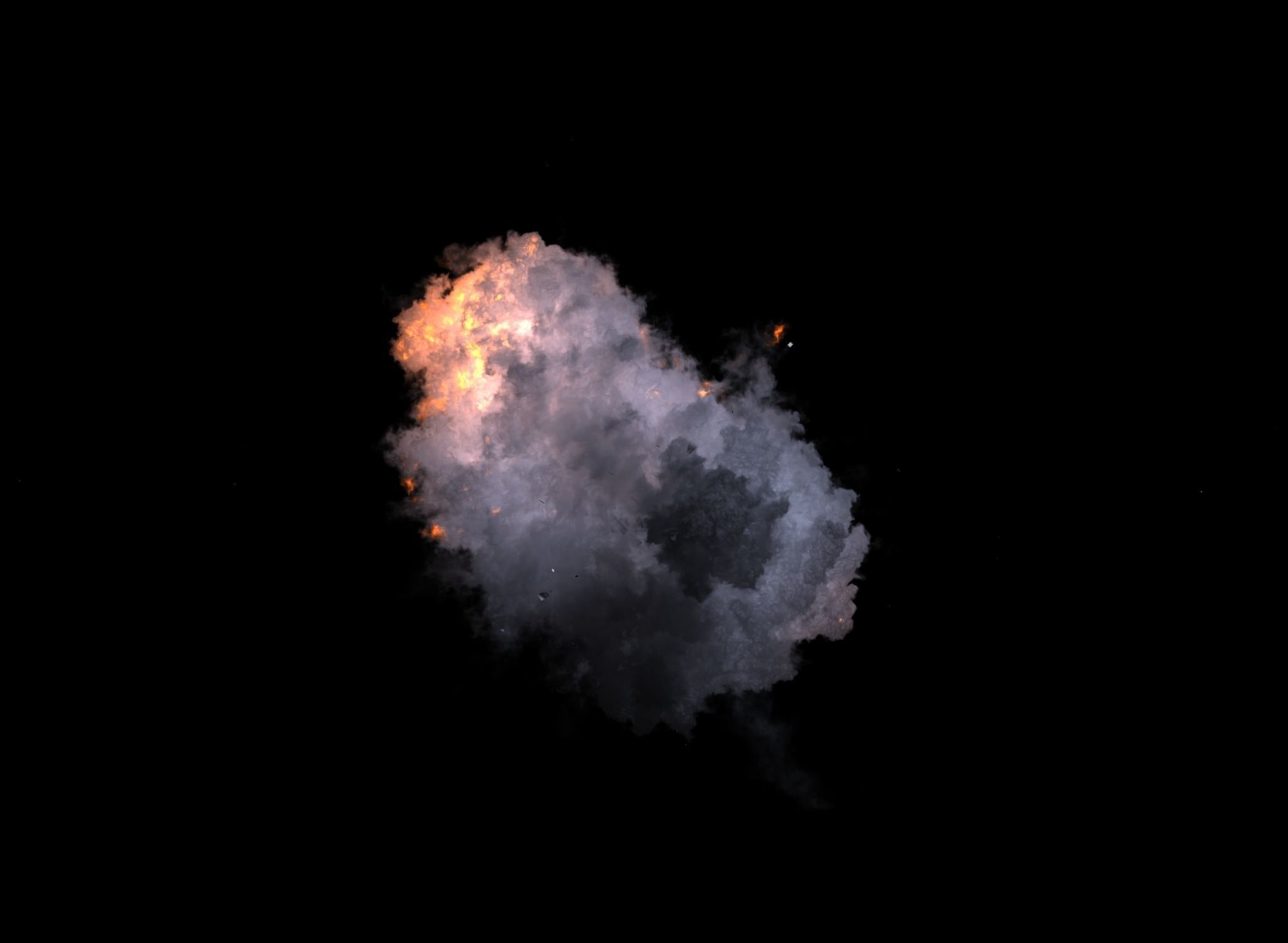 Air and Space Explosions - 28 mov footages collection Texture Texture_23