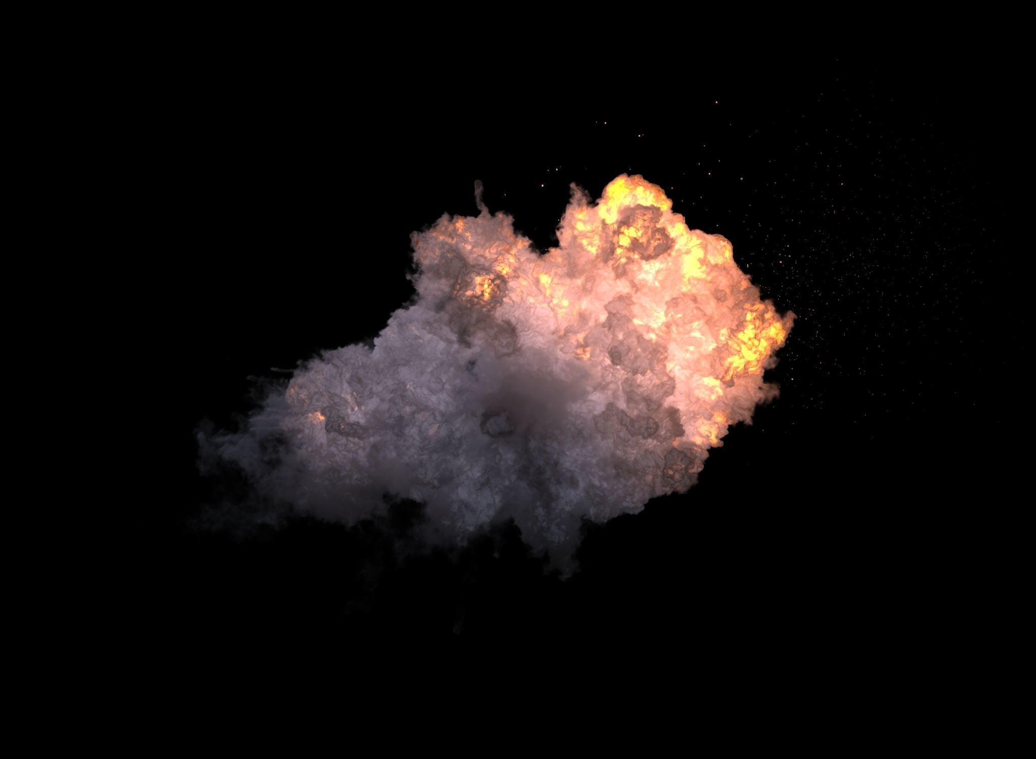 Air and Space Explosions - 28 mov footages collection Texture Texture_20