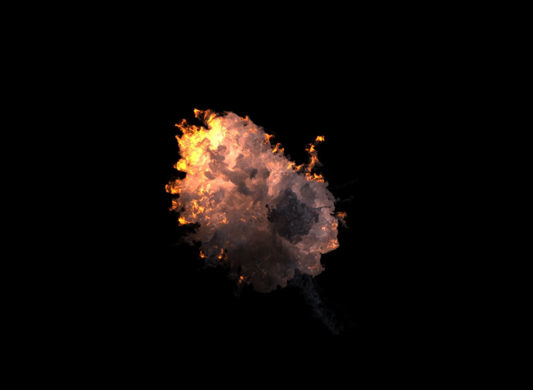Air and Space Explosions - 28 mov footages collection Texture Texture_22
