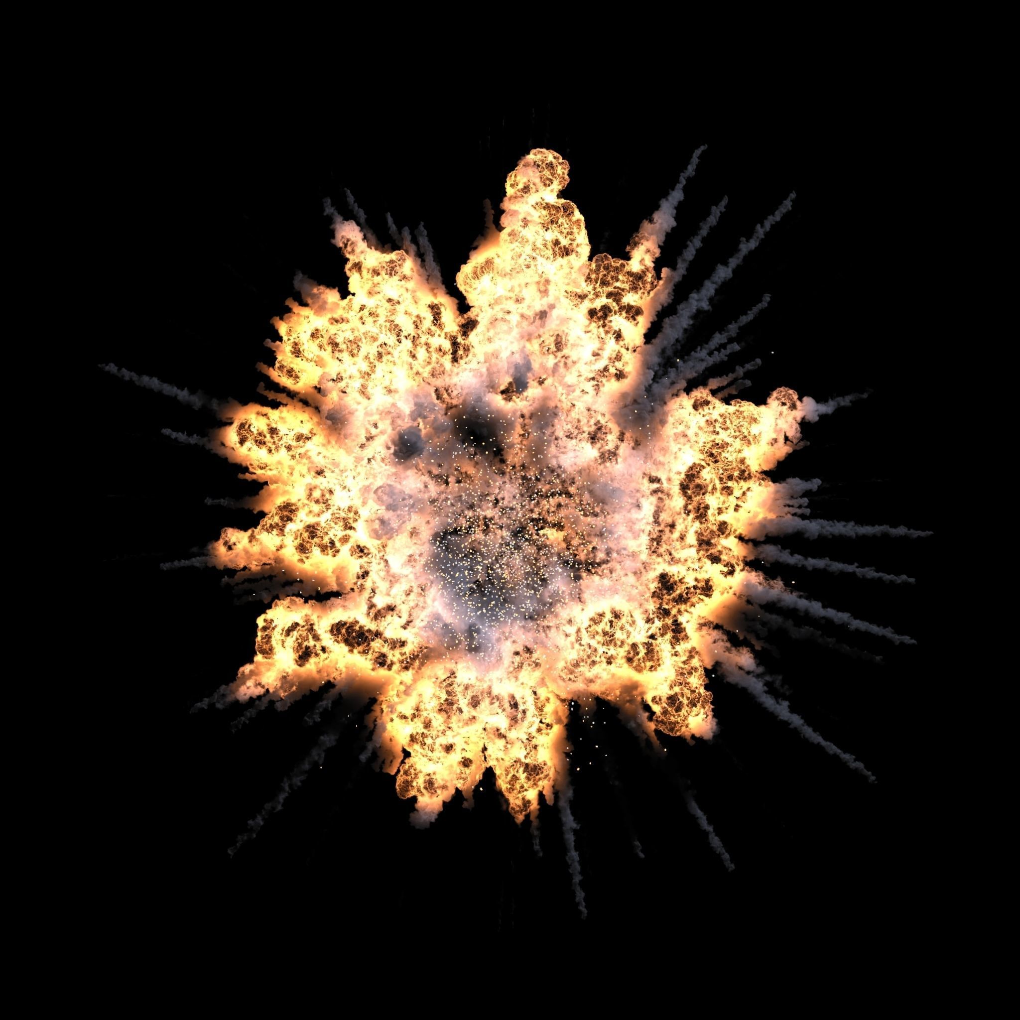 Air and Space Explosions - 28 mov footages collection Texture Texture_3