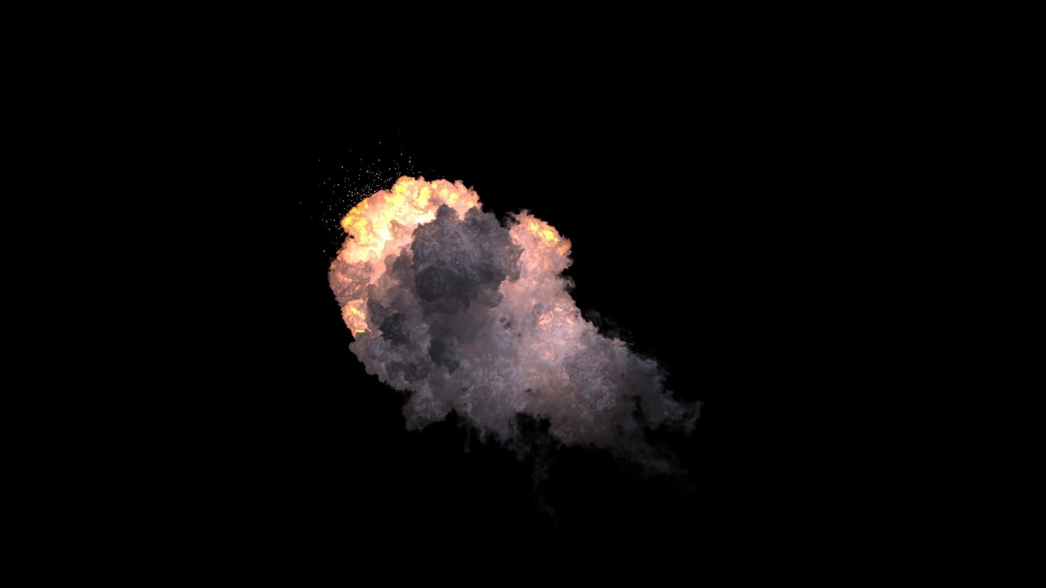 Air and Space Explosions - 28 mov footages collection Texture Texture_18