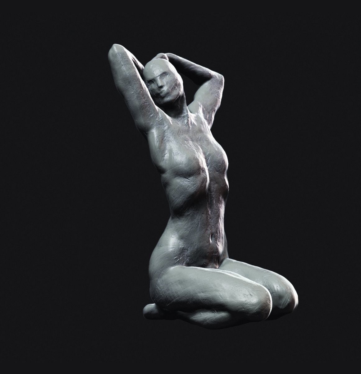 Sculpt 4 of 1000 Sculpts in a year 3D print model_1