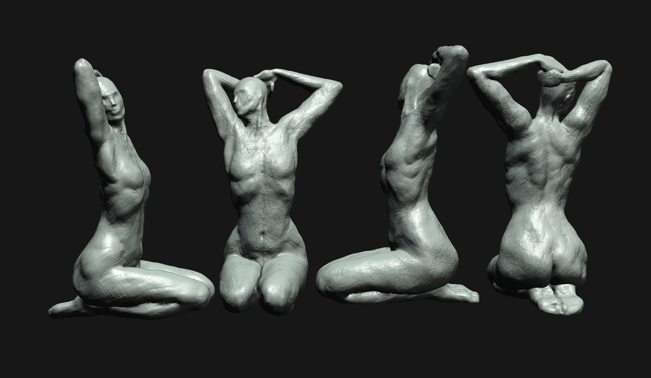 Sculpt 4 of 1000 Sculpts in a year 3D print model_4