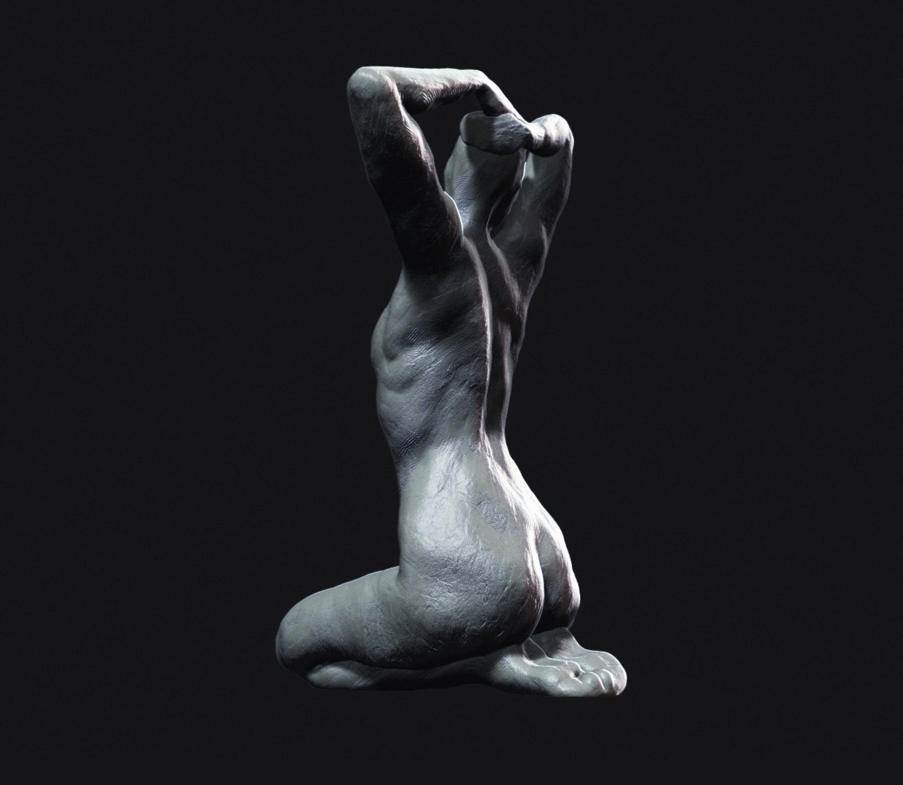 Sculpt 4 of 1000 Sculpts in a year 3D print model_10