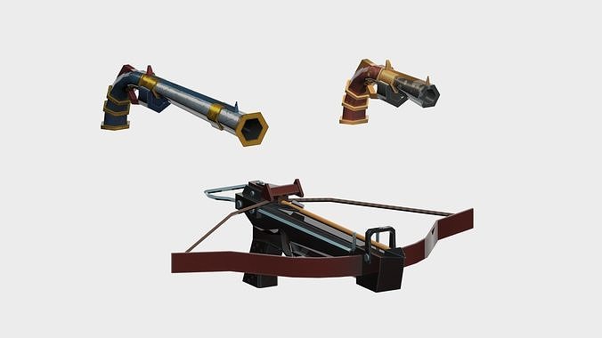 First steps mini pack Low-poly 3D model