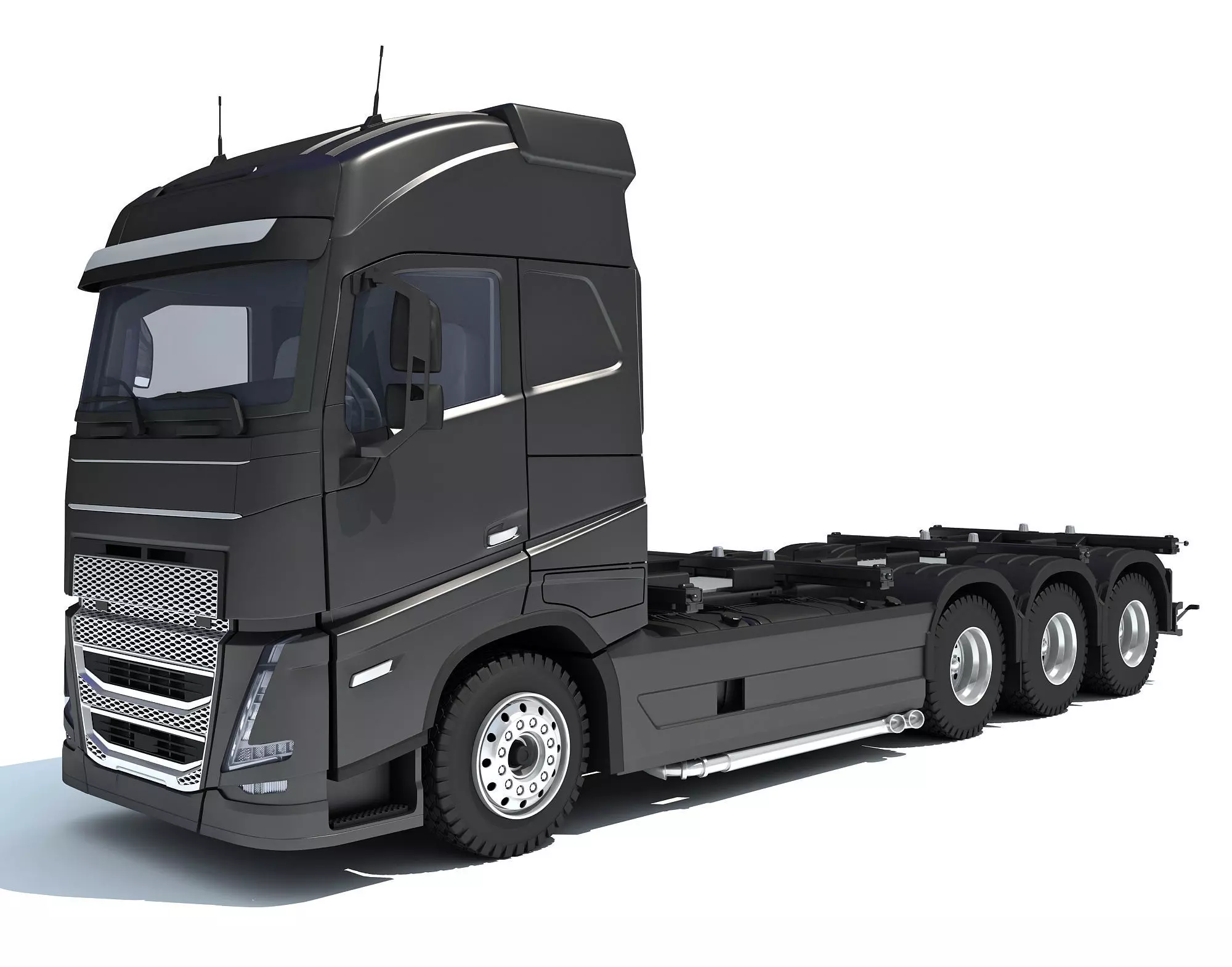 Generic Semi Truck 3D model