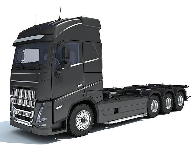 Generic Semi Truck 3D model