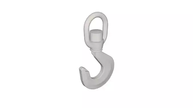 Industrial crane hook