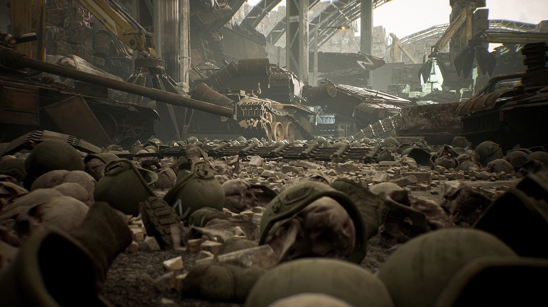 JunkYard Environment Kit Low-poly 3D model_2